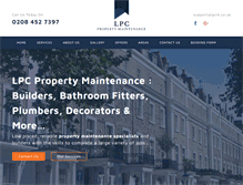 Tablet Screenshot of lpcm.co.uk